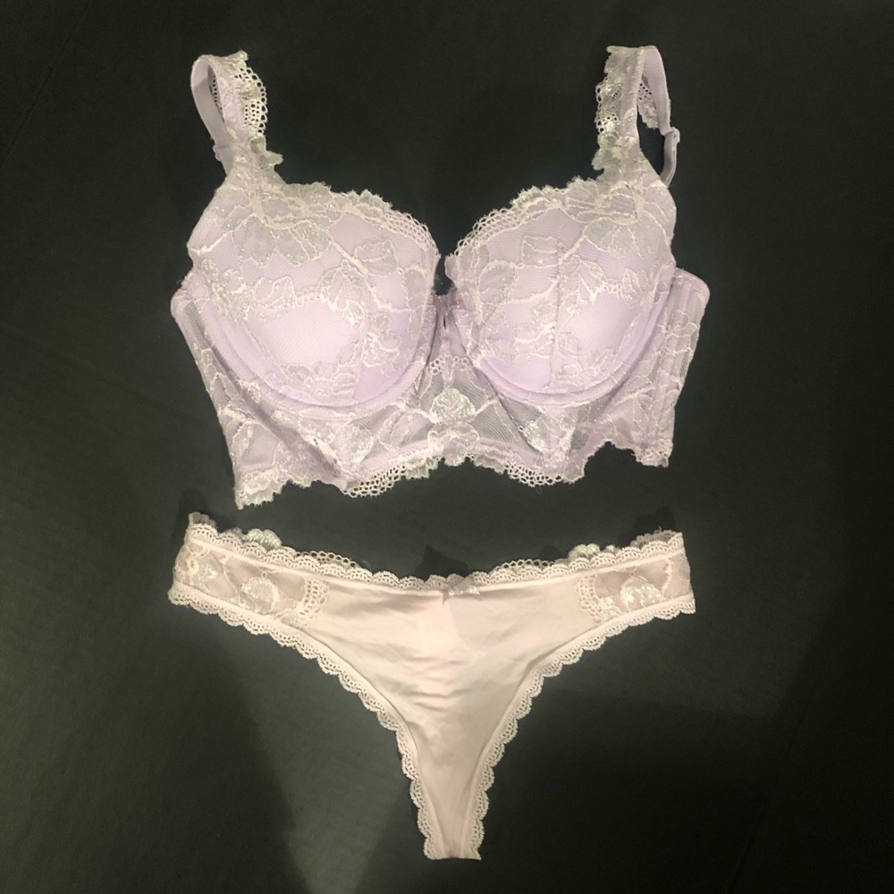 Victoria secret Sexy lace lingerie set 32DD small